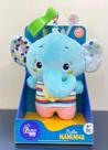 Brinquedo sensorial elefante em pelucia musical