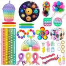 Brinquedo sensorial Push Bubble Fidget Autismo Necessidades especiais de estresse Brinquedo sensorial Push Bubble Fidget Autismo Necessidades especiais de estresse