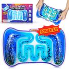 Brinquedo sensorial Squishy Demilong Fidget Tube com Colorful Goo Kids