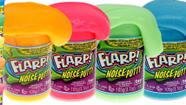 Brinquedo sensorial Squishy JA-RU Flarp Noise Putty perfumado x4 com bola Brinquedo sensorial Squishy JA-RU Flarp Noise Putty perfumado x4 com bola