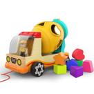 Brinquedo Shape Sorter TOP BRIGHT Wooden para criança de 1 a 2 anos