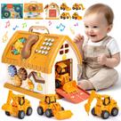 Brinquedo SLTBEH Montessori 10 em 1 para bebês de 1 a 3 anos com som e luz Brinquedo SLTBEH Montessori 10 em 1 para bebês de 1 a 3 anos com som e luz