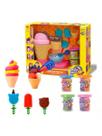 Brinquedo sorveteria massinhas de modelar sorvete maria clara e jp divertoys