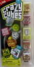 Brinquedo Spin Master Crazy Cubes Pacote com 5 Unidades Tema Circo