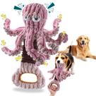Brinquedo Squeaky para cães YZHDUXIU Octopus Interactive Tug of War