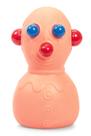 Brinquedo Squeeze Schylling Panic Pete - Clássico de Borracha Laranja 13cm