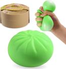 Brinquedo Squishy Antiestresse em Formato de Dumpling HEDGAUCP Verde
