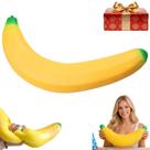 Brinquedo Squishy de Banana Jumbo em Espuma PU Macia 45 cm