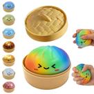 Brinquedo Squishy Lyercw Bolinho com Glitter para Alívio do Estresse