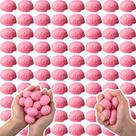 Brinquedo Stress Ball Skylety em forma de cérebro, 100 unidades para adultos, rosa