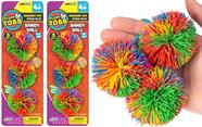 Brinquedo Stress Relief JA-RU Mini Stringy Balls para crianças, pacote com 2