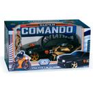 Brinquedo Super Comando carro moto e soldado Adijomar