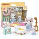 Brinquedo Sylvanian Families Hora Do Banho Dos Irmãos Ensaboados Com Acessórios - Epoch