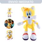 Brinquedo Taills Pelúcia Turma Do Sonic The Hedgehog 30cm Infantil Brinquedo Taills Pelúcia Turma Do Sonic The Hedgehog 30cm Infantil