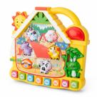 Brinquedo Teclado Casinha Dos Bichos Piano Musical Para Bebês Com Sons De Animais