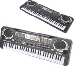 Brinquedo Teclado Piano Elétrico Infantil De 61 Teclas Com Microfone E Fonte