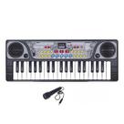 Brinquedo Teclado Piano Eletrônico Infantil 37 Teclas Microfone