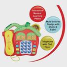 Brinquedo Telefone Infantil Musical Com Luz Som De Animais.