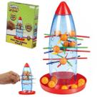 Brinquedo Tira Varetas Foguete Jogo Não Dei Cair Bola Vareta