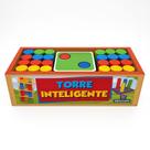 Brinquedo Torre Inteligente de Madeira Educativo Smactudo