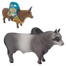 Brinquedo Touro de Vinil Atóxico Coleção Animais