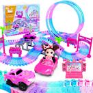Brinquedo Track Car SCKTYZS 177 unidades com rotação de 360 para meninas de 3 a 6 anos