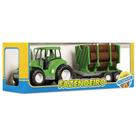 Brinquedo Trator Fazendeiro Com Toras - Poliplac 5955