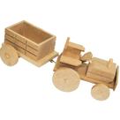 Brinquedo Tratorzinho trator de madeira fazendinha