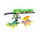 Brinquedo Trem Elétrico Locomotivo Trilho Dos Dinossauros Brinquedo Trem Elétrico Locomotivo Trilho Dos Dinossauros