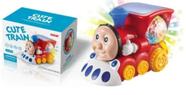Brinquedo Trem Thomas Trenzinho Infantil Luz Som Bate Volta