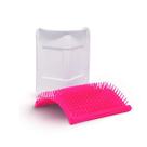 Brinquedo Truqys Escova Coçadinha para Gatos Rosa