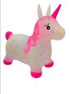Brinquedo Unicórnio Cavalinho Upa Upa Musical Infantil Led Cor Rosa
