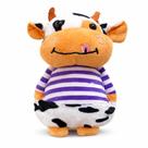 Brinquedo Urso Ursinho de Pelúcia Vaquinha Mimosa 17cm Fofo Infantil Decorativo Presente Criança