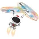 Brinquedo Voador Infantil Astronauta com Sensor com Luzes LED e Tecnologia de Indução Infravermelha