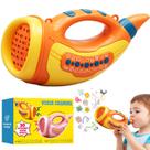 Brinquedo Voice Changer Aooess para crianças de 3 a 8 anos com sons e luz de animais