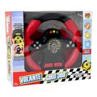 Brinquedo Volante Giro 360 com Ventosa, Alça, Som e Música Dm Toys DMT6787