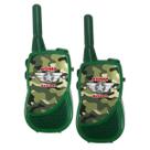 Brinquedo Walkie Talkie Militar Infantil Com Lanterna