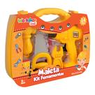 Brinquedo Workshop Jr Maleta Kit de Ferramentas para Crianças +3 Anos Multikids - BR2009