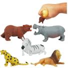 Brinquedos Antiestresse para Apertar Animais da Selva para Relaxamento e Alívio de Tensão