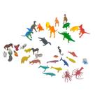 Brinquedos Bichos Mini Fazendinha Animais Marinhos Dinossauros