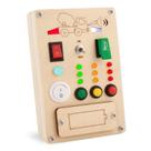 Brinquedos Busy Board Falecha Montessori de 1 ano com brinquedo leve