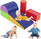 Brinquedos Climb & Crawl BLKMTY para crianças de 1 a 3 com 5 blocos de espuma