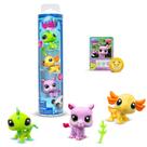 Brinquedos colecionáveis Littlest Pet Shop Pet Trio Tube Wild Vibes