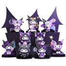 Brinquedos colecionáveis Sanrio Kuromi Blind Box, conjunto de 8 bonecos