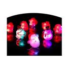 Brinquedos De Anel Luminoso LED De Natal Para Crianças 10 20 50 Peças Suprimentos Para Festas Brinquedos De Anel Luminoso LED De Natal Para Crianças 10 20 50 Peças Suprimentos Para Festas