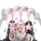 Brinquedos de assento de carro SAMMAS Infant Baby Pink Pig Spiral Activity