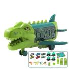 Brinquedos de avião de dinossauro 2 em 1 para 3 4 5 6 anos,