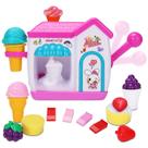 Brinquedos de banho AugToy Ice Cream Foam Maker de 2 a 8 anos com conjunto de espuma