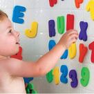 Brinquedos de banho BAIVYLE Foam Fun Alphabet, letras e números, 36 unidades
