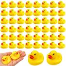 Brinquedos de banho de borracha para pato LOUHUA 50PCS Mini Ducks para crianças Brinquedos de banho de borracha para pato LOUHUA 50PCS Mini Ducks para crianças